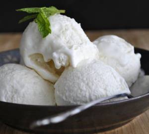 Tender coconut ice cream