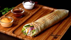 Kadai paneer wrap