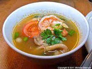Hot & Sour Prawn Soup