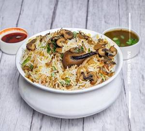 Mushroom Biryani