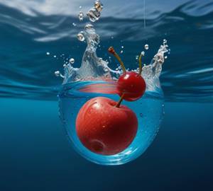 Virgin Blue Lagoon Mocktail