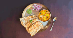 Paneer Makhanwala & Kulcha [2] Thali