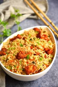 Chicken Manchurian Rice