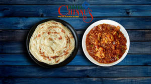 3 Porotta + Gobi Manchurian (500 Ml)