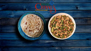 3 Chapathy + Egg & Peas Fry (500 Ml)