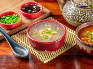 Spiced Vegan Meat Soup