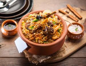 Hyderabadi chicken fried biryani