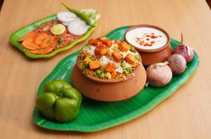 Matka Paneer Tikka Dum Biryani