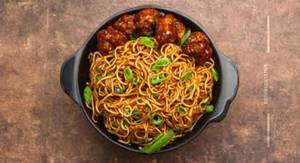 Chicken Manchurian Noodles