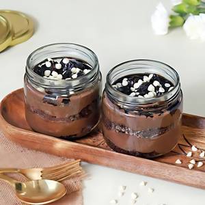 Chocolate Jar Cake (Set Of 1