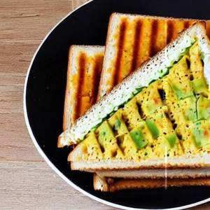 Paneer Cheese Toast Sandwich