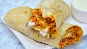 Cheese chicken shawarma