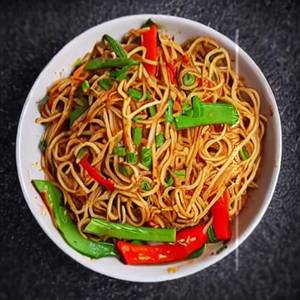 Veg Chilli Garlic Noodles