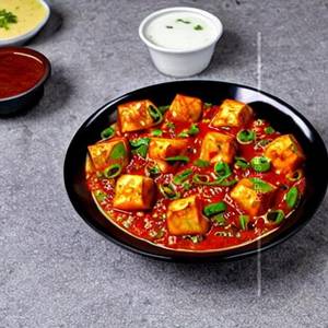Paneer Manchurian Rice