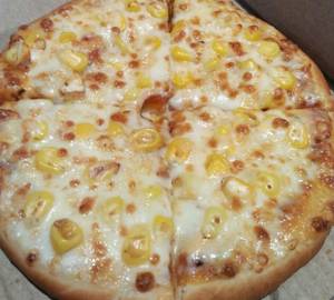 Golden Corn Pizza 8"