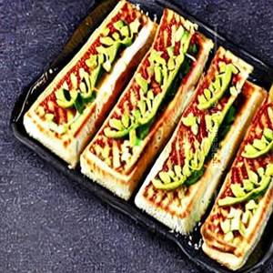 Jam Paneer Toast