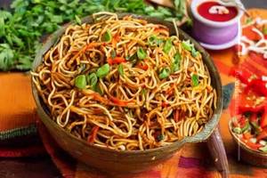 Veg Burnt Chilli Noodles