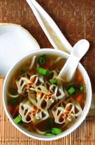 Veg Wonton Soup