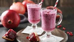 Pomegranate Milkshake