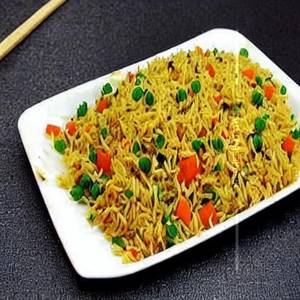Veg Burnt Garlic Rice