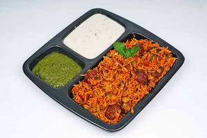 Veg Manchurian Biryani