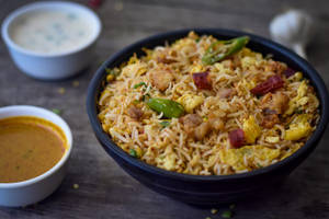 Chilli Garlic Chicken Fried Rice