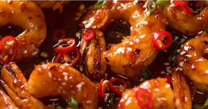 Honey Chilli Prawn