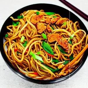 Chicken Korean Noodles Thai Food