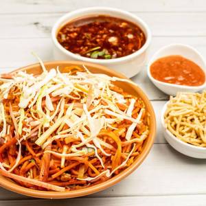 Triple Schezwan Hakka Noodles 