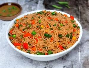 Veg Triple Schezwan Fried Rice