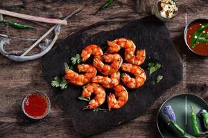 Singapore Chilli Prawns