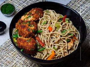 Chicken Black Pepper Noodles