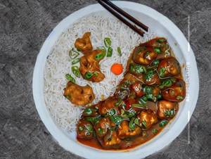 Veg Manchurian Rice