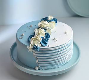Eggless Scrumptious Vanilla Cake