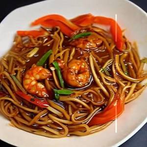 Prawn Chow mein Gravy