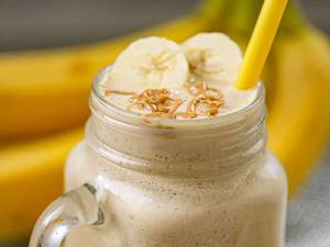 Banana Protein Shake (Energy 240 Kcal, Protein  29.6 G)