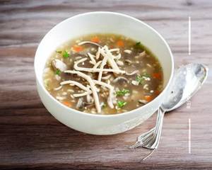 Chicken mushroom soup