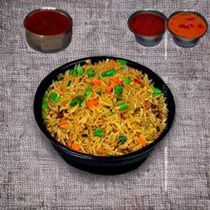 Veg Schezwan Fried Rice (Spicy)