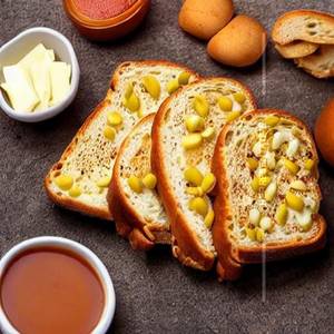 Bread Butter Cheese Toast