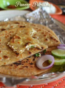 Butter Paneer Paratha (2 Pcs)