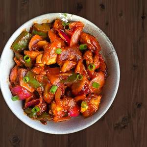 Dry chilli chicken [6 pieces]