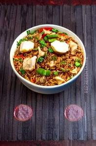 Chicken Burnt Chilli Pot Fried Rice