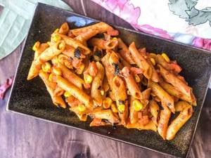 Desi Masala Pasta (Energy 590kcal, Protein 28.1 G)