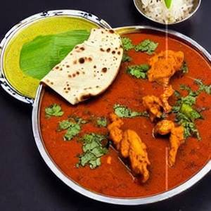 Chicken do pyaza plate [full]