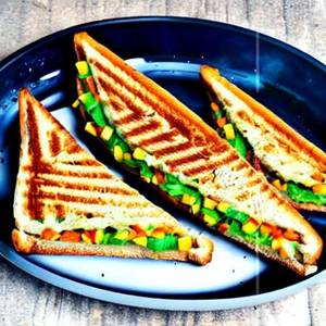 Veg Cheese Toast Sandwich