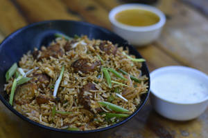 Egg Manchurian Fried Rice