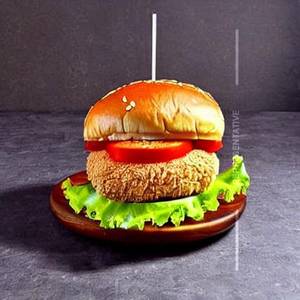 Chicken Nugget Burger