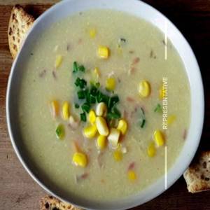 Chicken Creamy Sweet Corn Soup