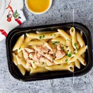 Chicken Pasta In Alfredo Sauce