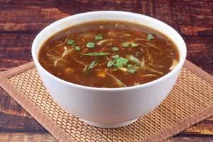 Veg Hot And Sour Soup (500 ML)